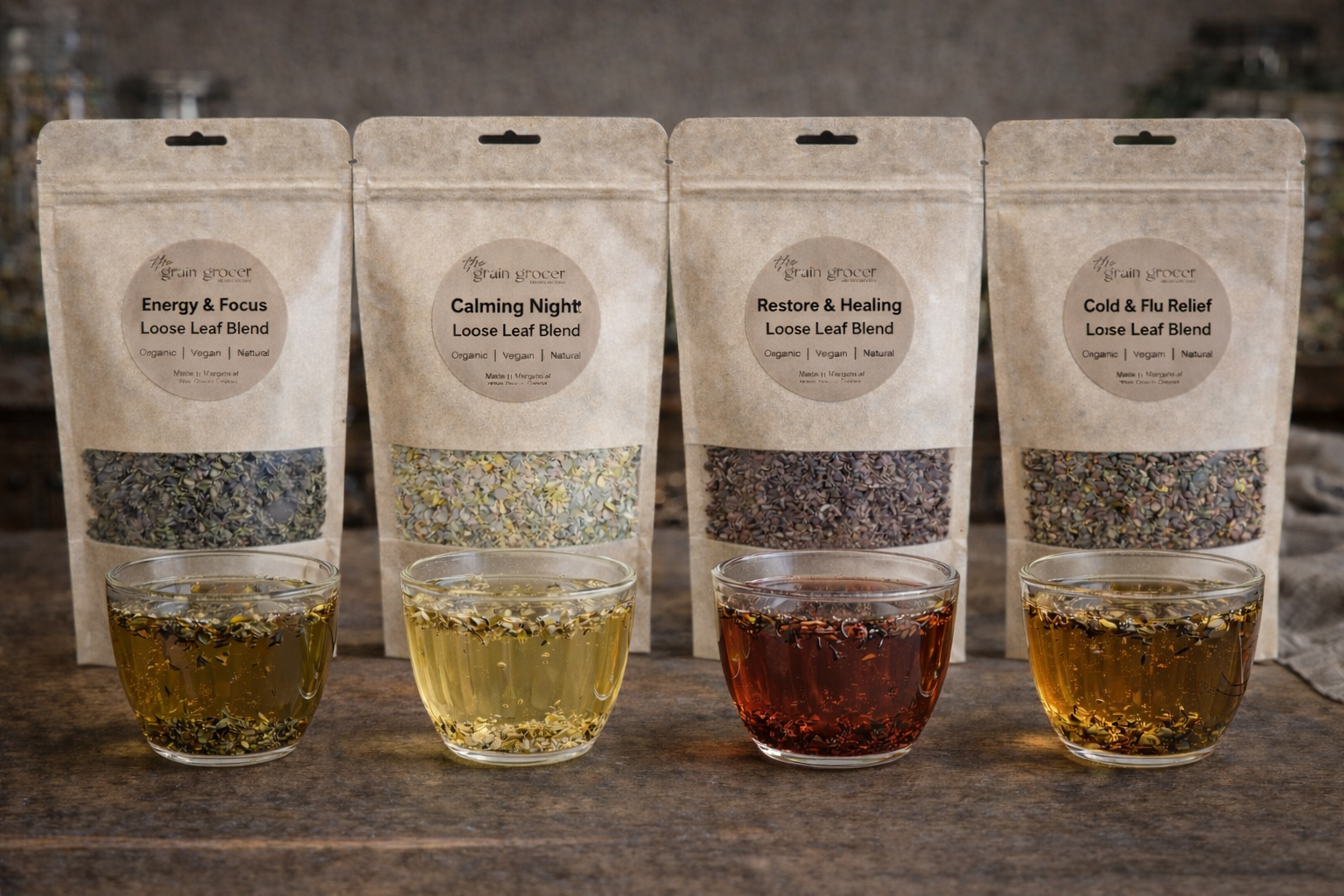Organic Loose Leaf Tea Blends