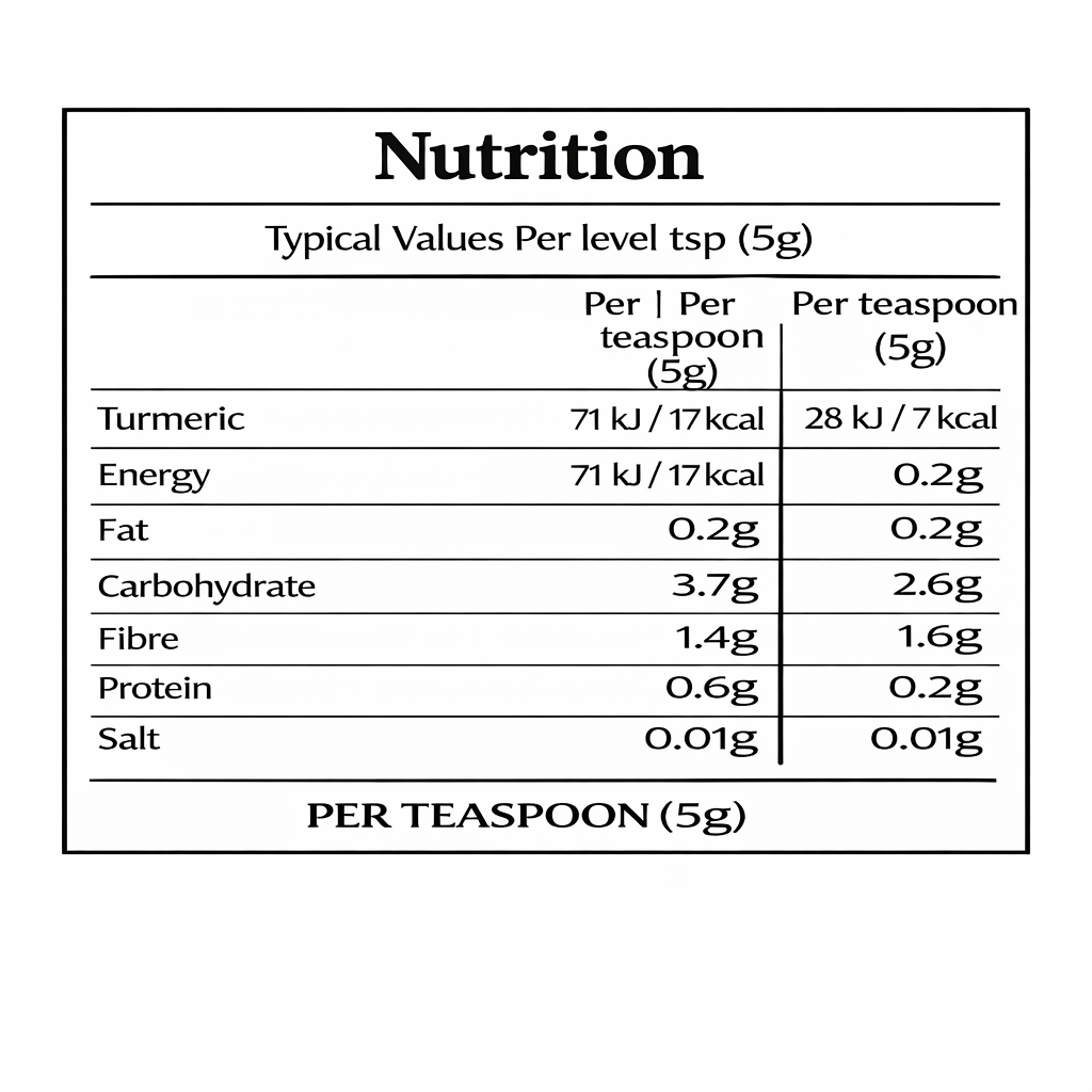 Organic Turmeric Milk Blend