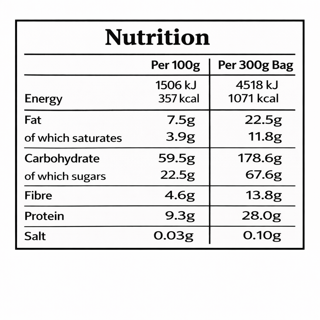Organic Fig & Cashew Muesli