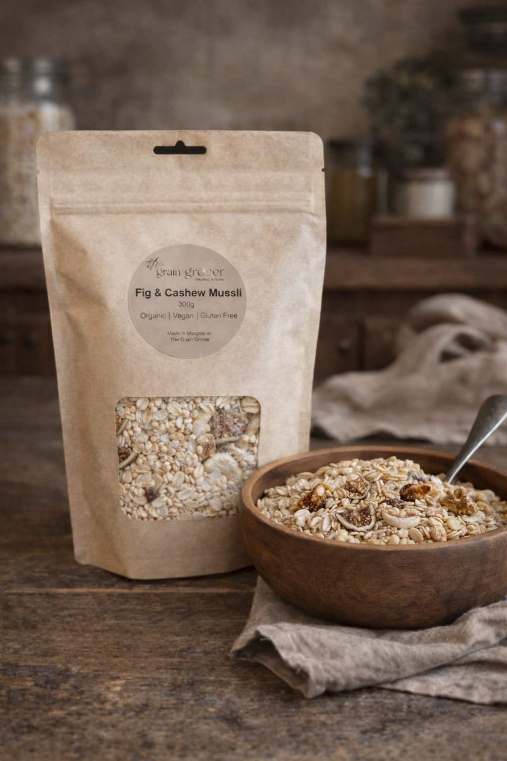 Organic Fig & Cashew Muesli