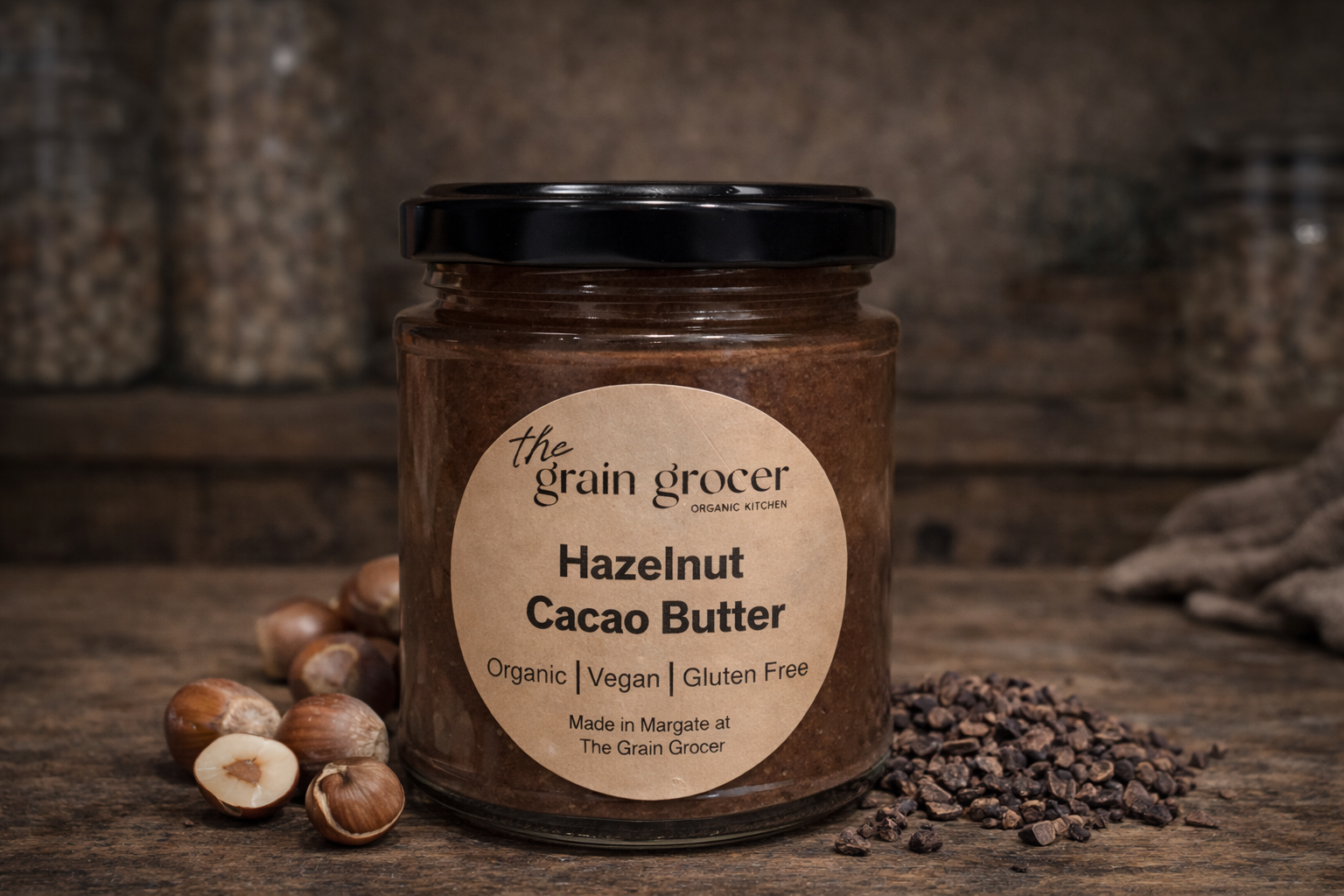 Organic Hazelnut Cacao Nut Butter