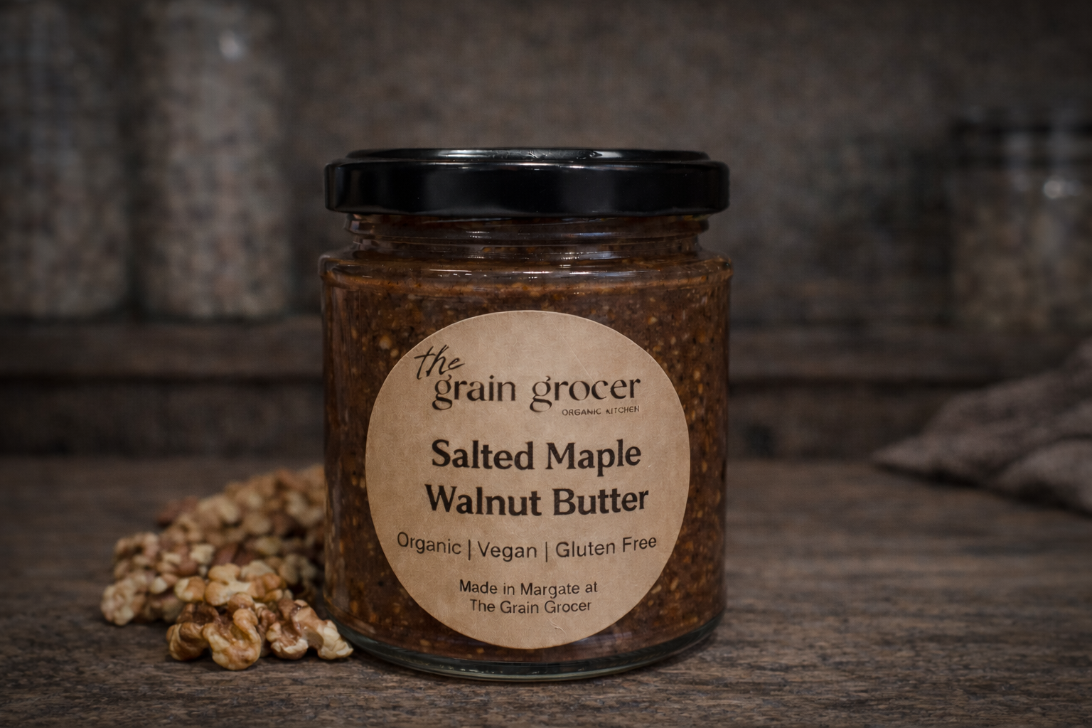Organic Salted Maple Walnut Butter